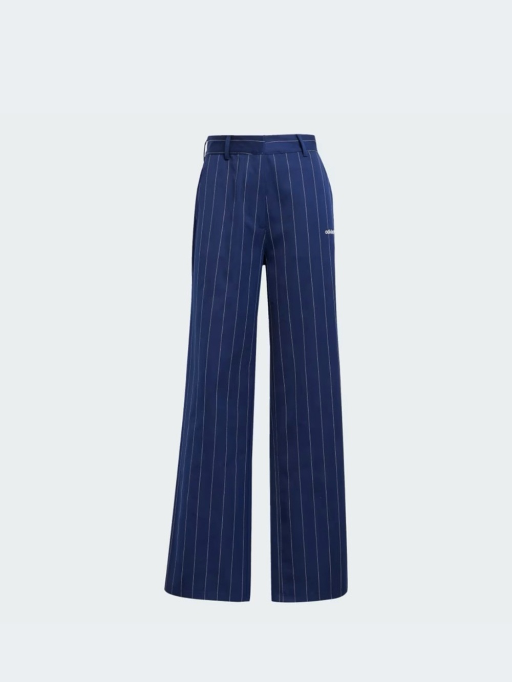 PINSTRIPE TWILL LOOSE PANTS